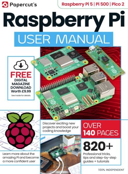 Raspberry Pi User Manual – Issue 6 2025 Cover