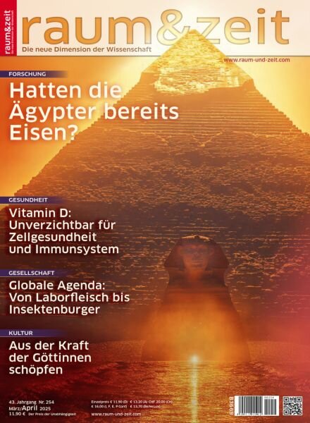 Raum & Zeit – Marz-April 2025 Cover