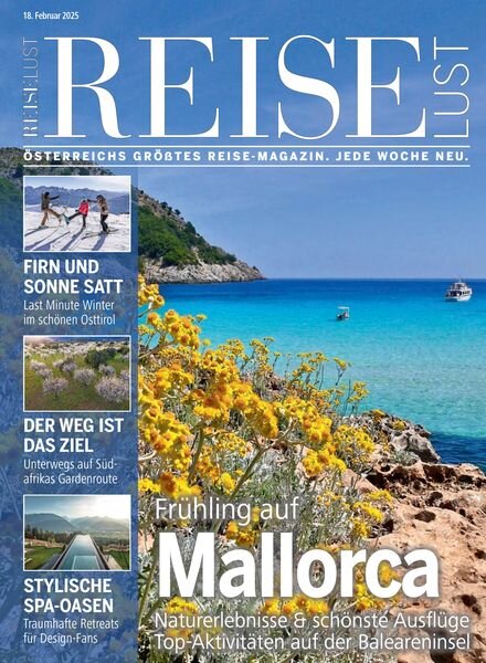 Reiselust – 18 Februar 2025 Cover