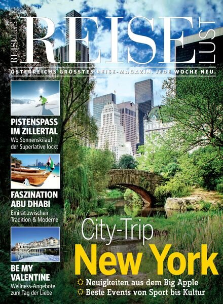 Reiselust – 4 Februar 2025 Cover