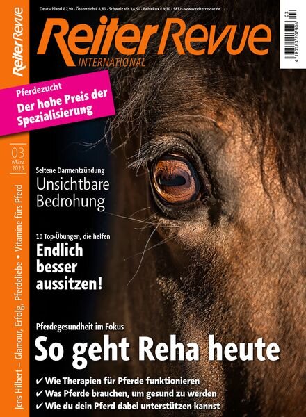 Reiterrevue International – Marz 2025 Cover
