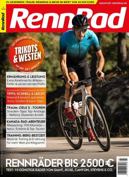 RennRad – Marz 2025 Cover