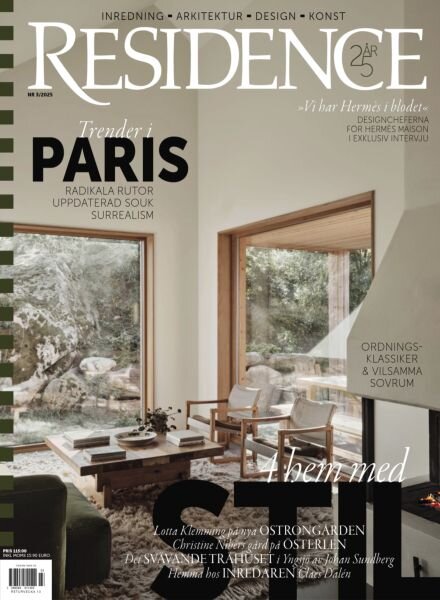 Residence – 1 Mars 2025 Cover