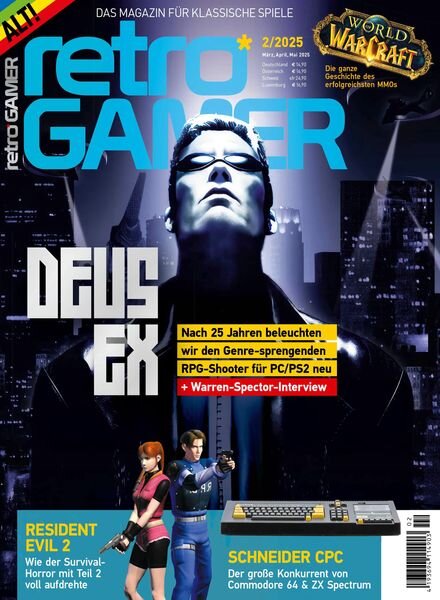 Retro Gamer Germany – Marz-April-Mai 2025 Cover