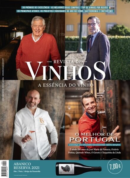 Revista de Vinhos – Fevereiro 2025 Cover