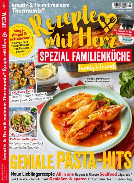 Rezepte mit Herz – Spezial Familienkuche – Fruhling-Sommer 2025 Cover