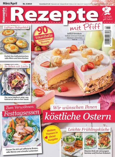 Rezepte mit Pfiff – Marz-April 2025 Cover