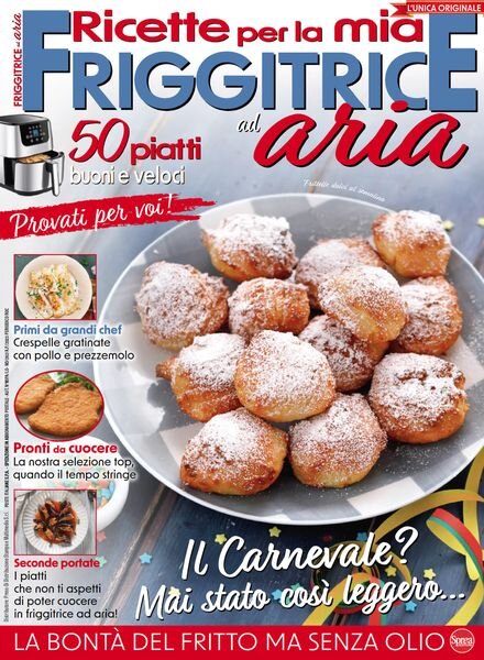 Ricette Per Friggitrici Ad Aria – Febbraio-Marzo 2025 Cover
