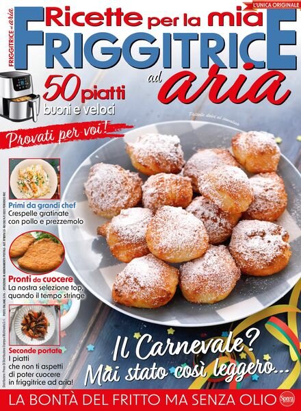 Ricette Per Friggitrici Ad Aria N9 – Febbraio-Marzo 2025 Cover