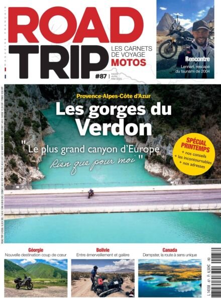 Road Trip – Mars-Mai 2025 Cover