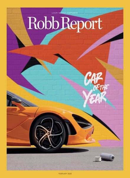 Robb Report USA – February 2025 Cover