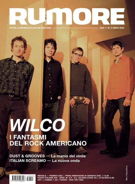 Rumore – Febbraio 2025 Cover