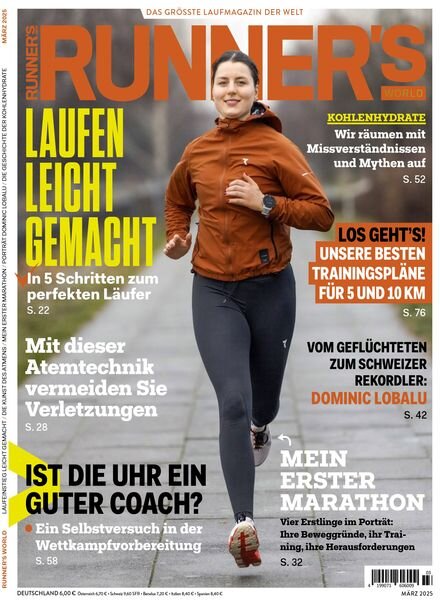 Runner’s World Germany – Marz 2025 Cover