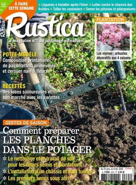 Rustica – 31 Janvier 2025 Cover