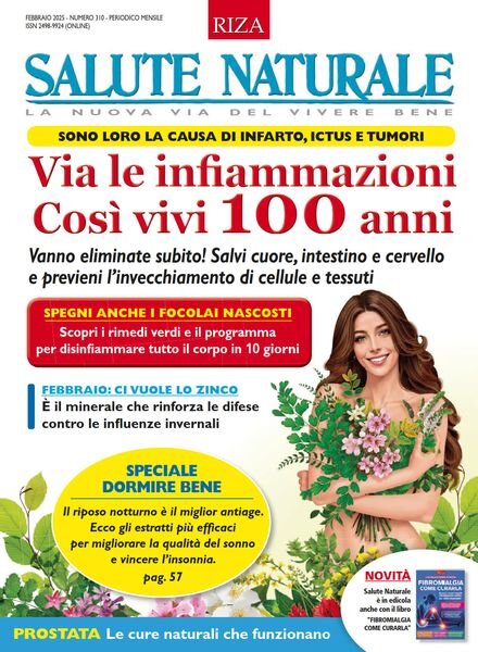 Salute Naturale – Febbraio 2025 Cover