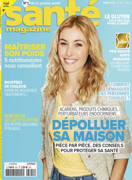 Sante Magazine – Mars 2025 Cover