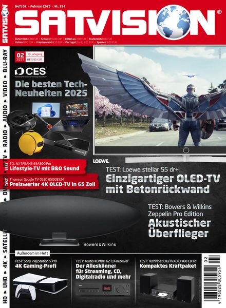 Satvision – Februar 2025 Cover