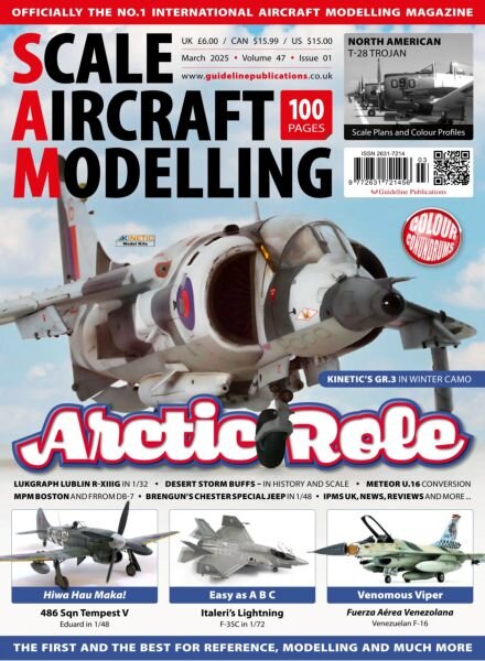 Scale Aircraft Modelling – March 2025 Cover