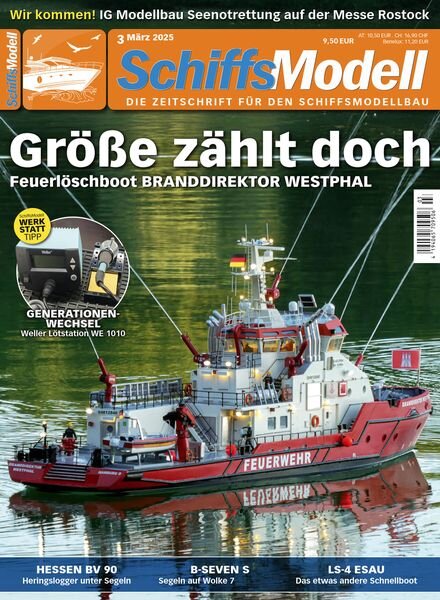 SchiffsModell – Marz 2025 Cover