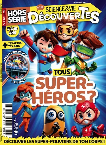Science & Vie Decouvertes – Hors-Serie N 39 – Fevrier-Mars 2025 Cover