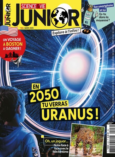 Science & Vie Junior – Mars 2025 Cover