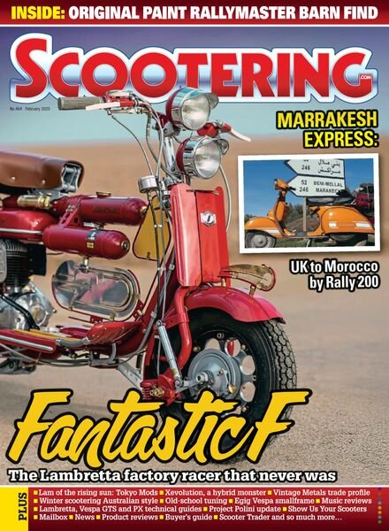 Scootering – February 2025 Cover