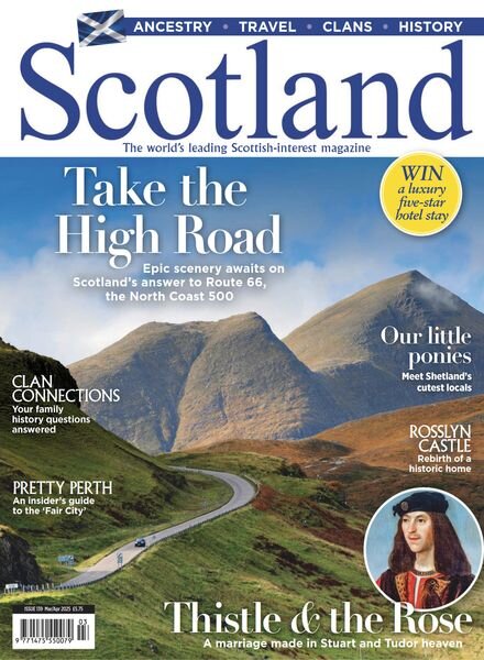 Scotland Magazine – March-April 2025 Cover