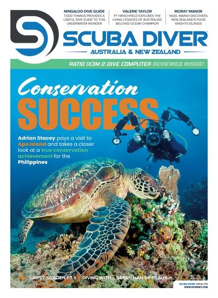 Scuba Diver Australia & New Zealand – Issue 78 2025 Cover
