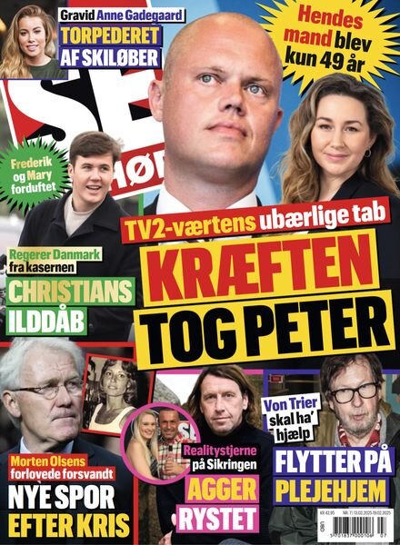 SE og HOR – 13 Februar 2025 Cover