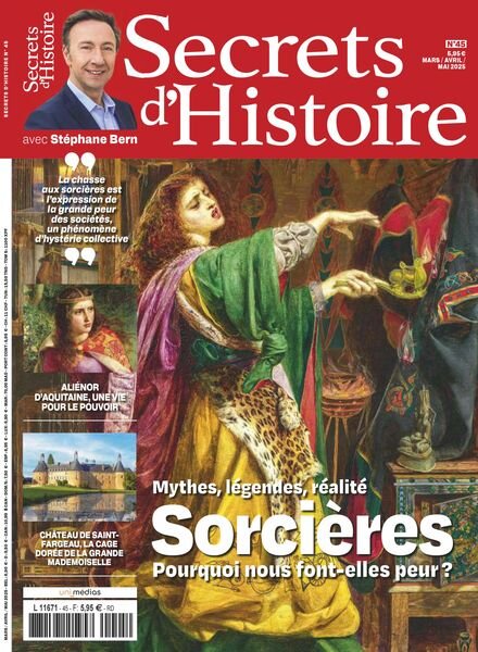 Secrets d’Histoire – Mars-Avril-Mai 2025 Cover