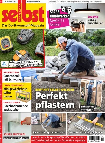 Selbst ist der Mann – Marz 2025 Cover