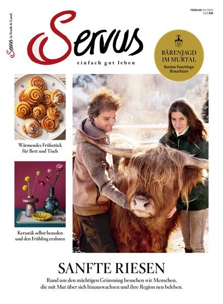 Servus Austria – Februar 2025 Cover
