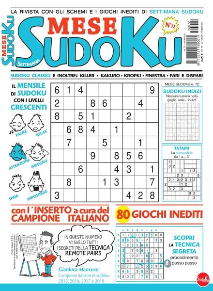 Settimana Sudoku Mese – Febbraio 2025 Cover