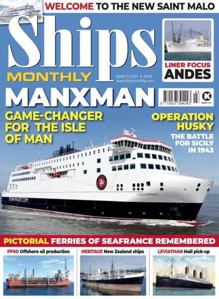 Ships Monthly – March 2025 Cover