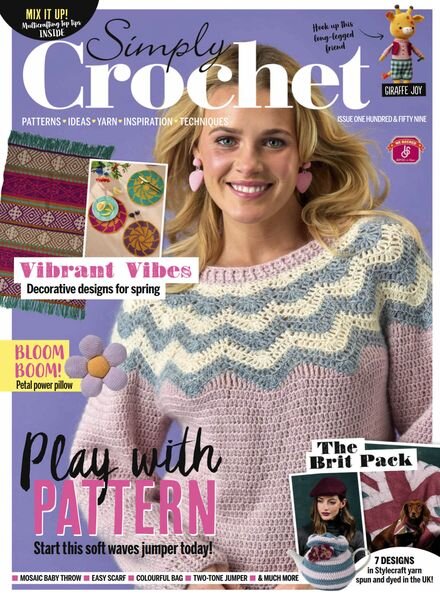 Simply Crochet – Issue 159 2025 Cover