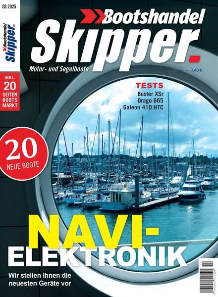 Skipper Bootshandel – Marz 2025 Cover