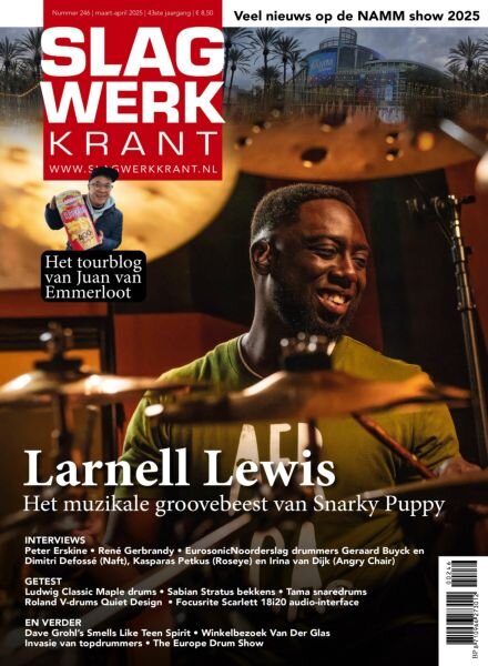 Slagwerkkrant – Maart-April 2025 Cover