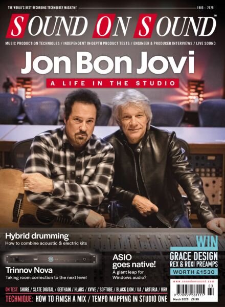 Sound On Sound UK – March 2025 Cover