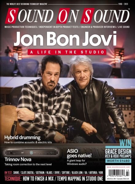 Sound On Sound USA – March 2025 Cover