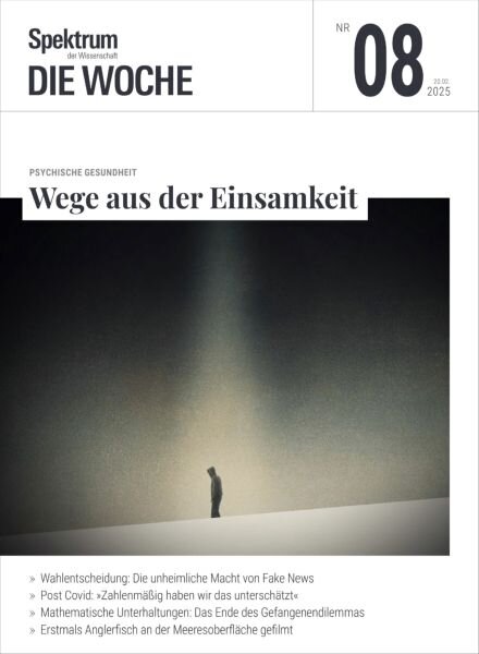 Spektrum Die Woche – 20 Februar 2025 Cover