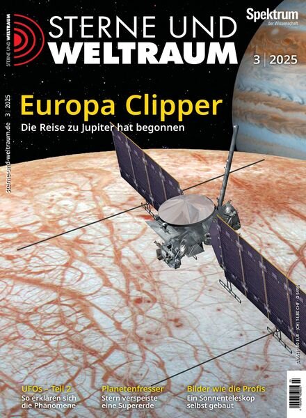 Spektrum Sterne und Weltraum – Marz 2025 Cover
