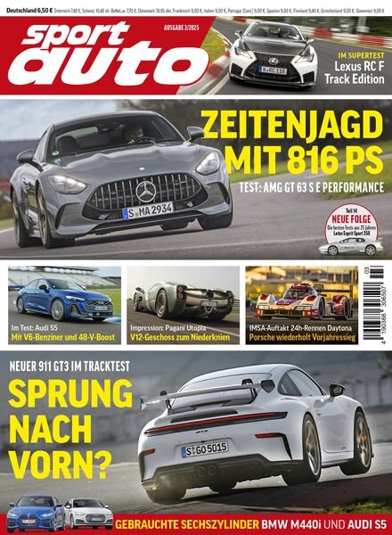 Sport Auto – Marz 2025 Cover
