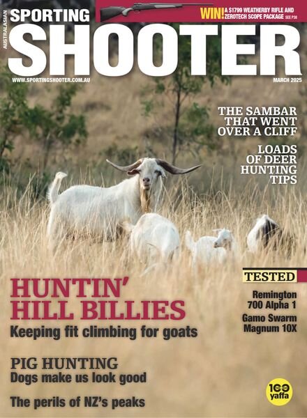 Sporting Shooter – March 2025 Cover