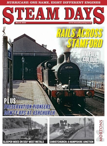 Steam Days – March 2025 Cover