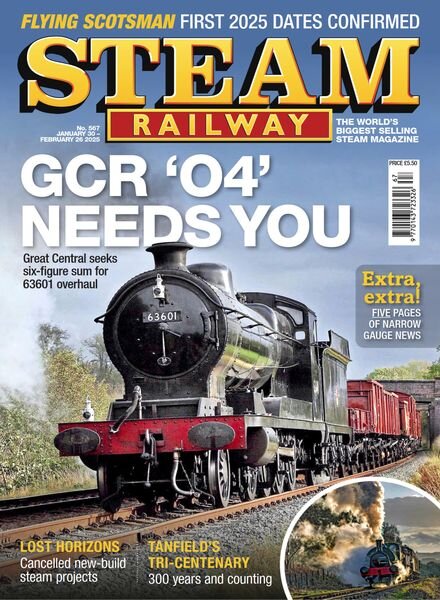 Steam Railway – January 30 2025 Cover