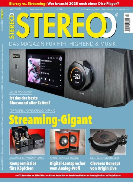 Stereo – Marz 2025 Cover