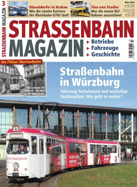Strassenbahn Magazin – Marz 2025 Cover