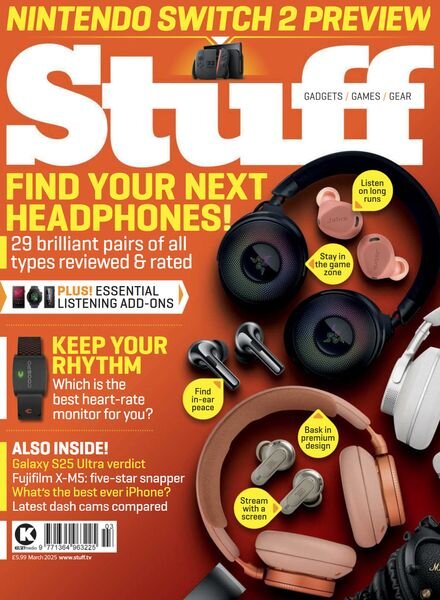 Stuff UK – March 2025 Cover