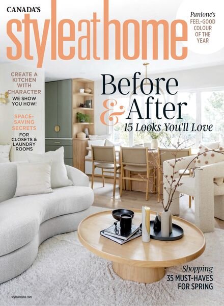 Style at Home Canada – Spring 2025 Cover