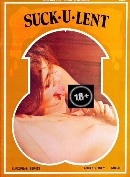 Suck-U-Lent – N 1 1970 Cover